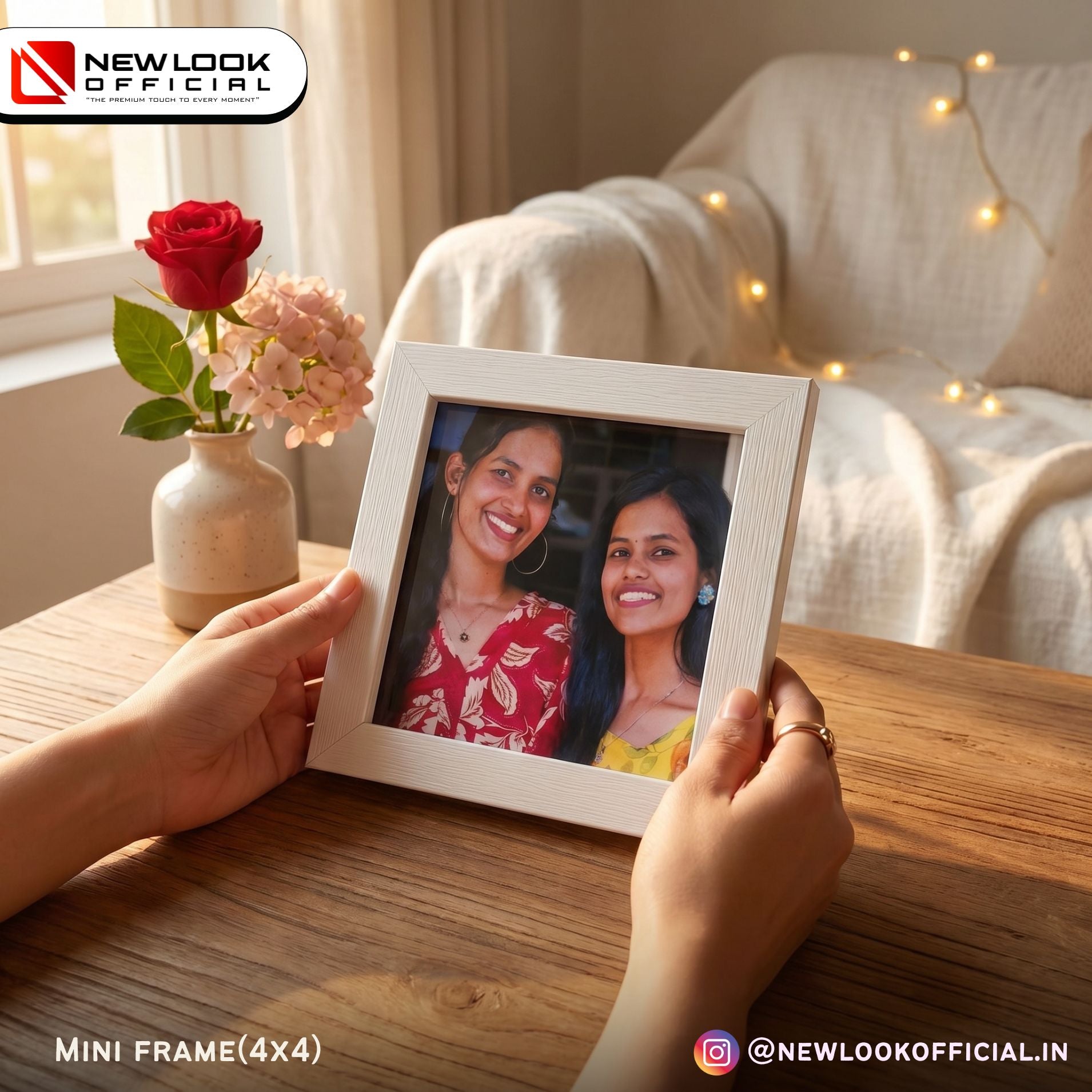 Mini Frame (4x4),(5x5)(With Stand)