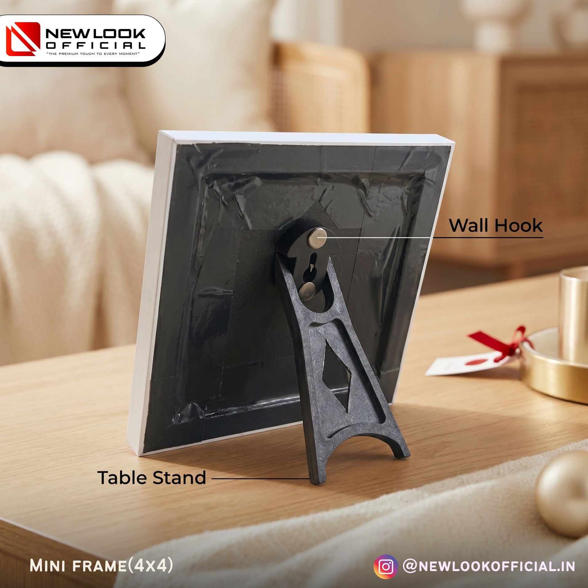 Mini Frame (4x4),(5x5)(With Stand)